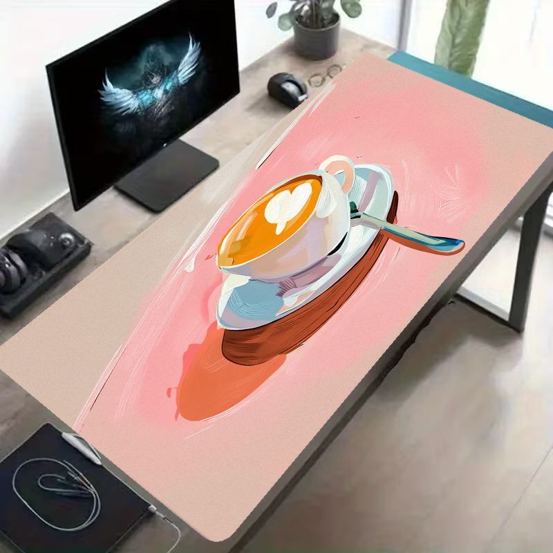 Gaming Accessories Brands - [Brand] Iron Art Mouse Pad Pink