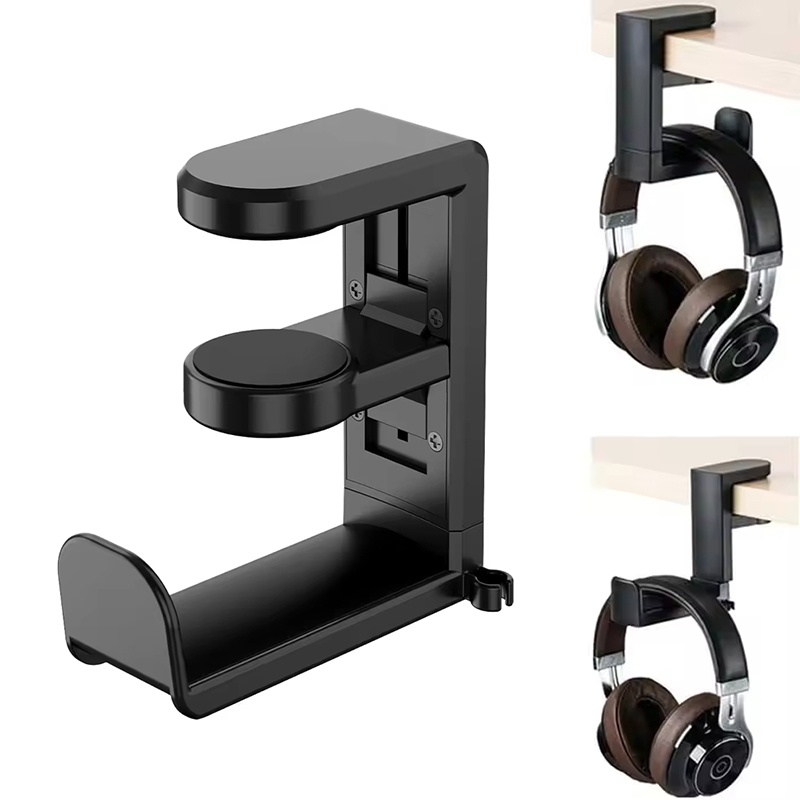 Gaming Accessories Setup - Universal Gaming Headphone Stand Headset Hook