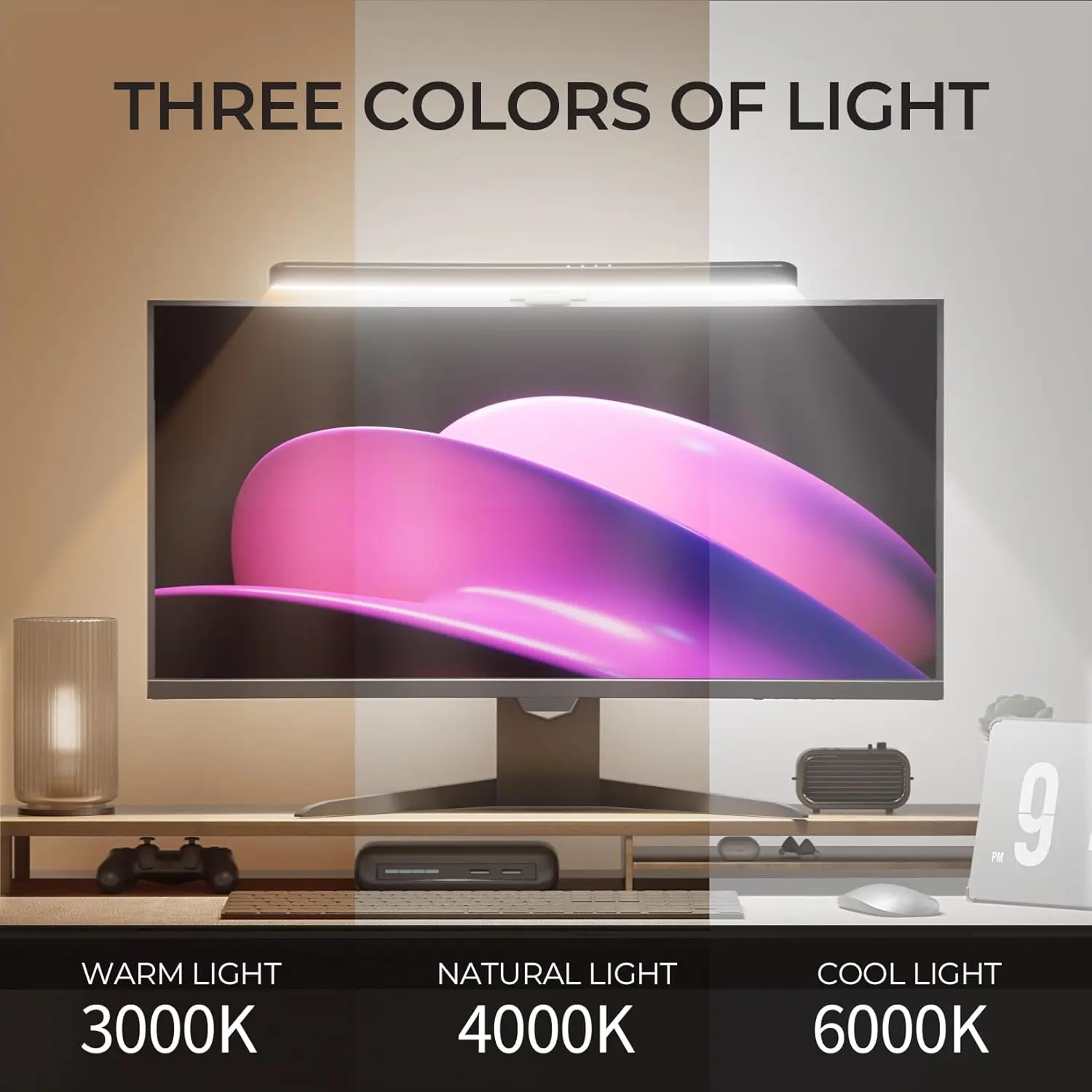 Monitor Light Bar Curved with  - Gaming Accessories Led recension och pris
