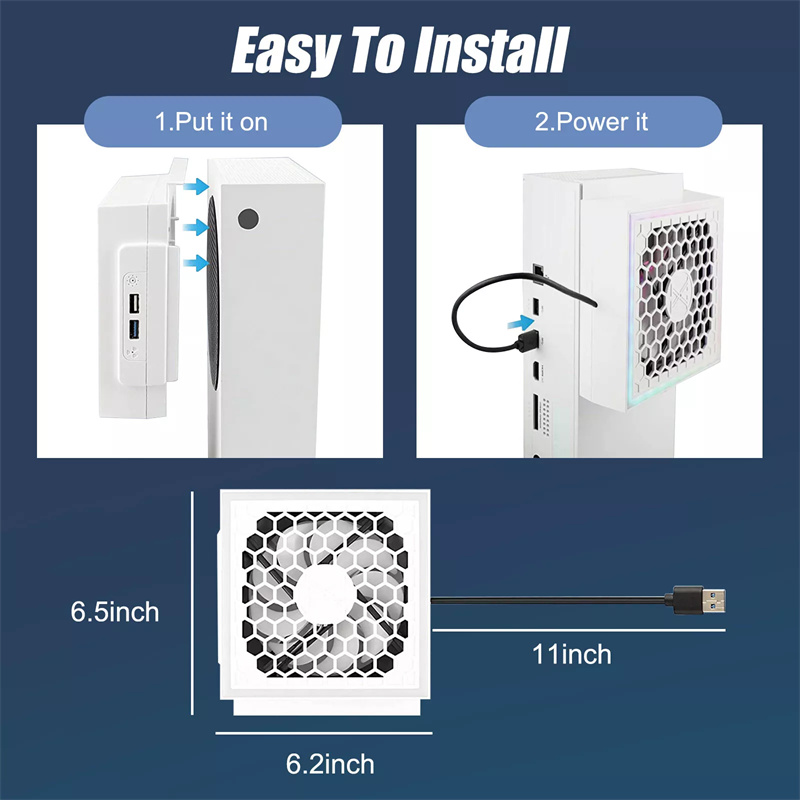 LED Cooling Fan Atmosphere Lig - Gaming Accessories Led recension och pris