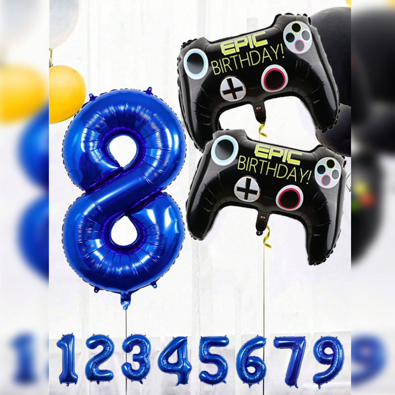 3pcs Video Game Party Supplies - Gaming Accessories Boys recension och pris