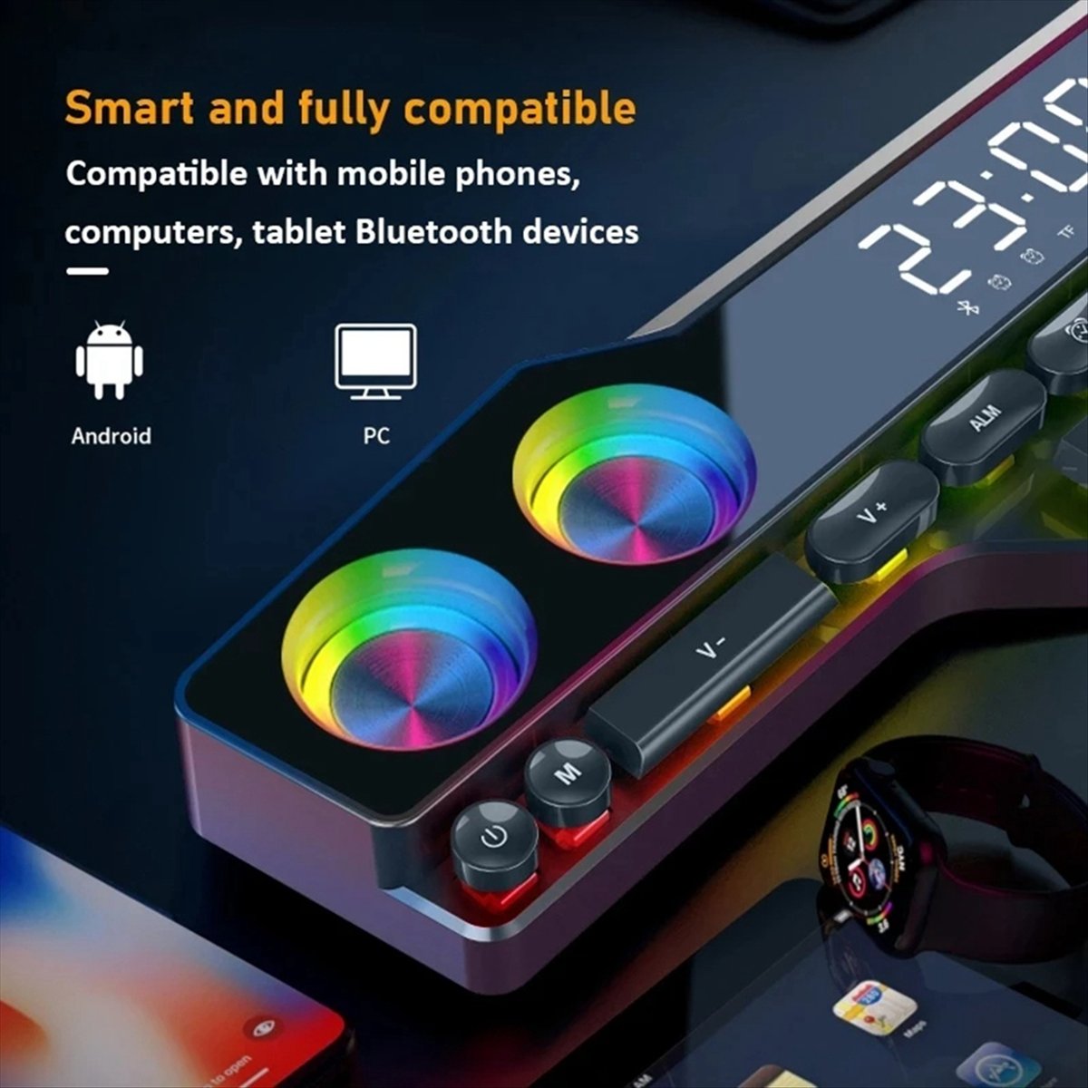 DTC5 V18 Dazzle Colour Speaker - Gaming Accessories Led recension och pris