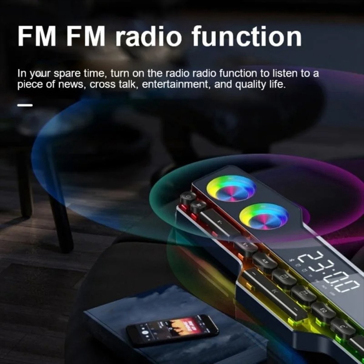 DTC5 V18 Dazzle Colour Speaker - Gaming Accessories Led recension och pris