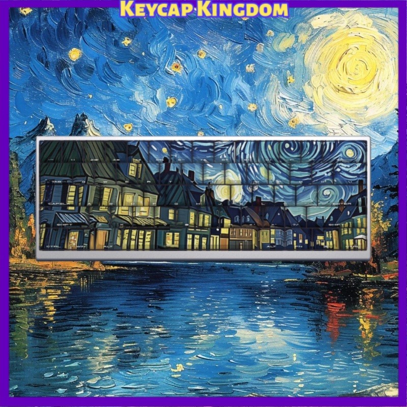 Van Gogh Starry Sky Theme Keyc - Gaming Accessories For Gaming Laptop recension och pris
