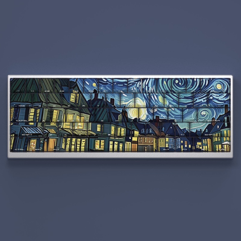 Van Gogh Starry Sky Theme Keyc - Gaming Accessories For Gaming Laptop recension och pris