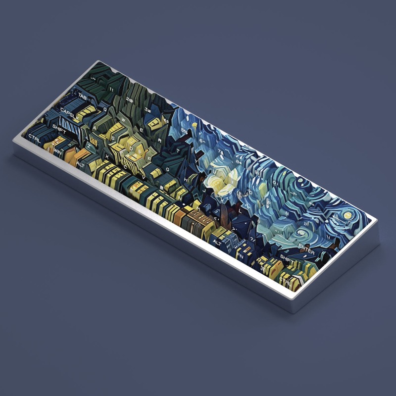 Van Gogh Starry Sky Theme Keyc - Gaming Accessories For Gaming Laptop recension och pris