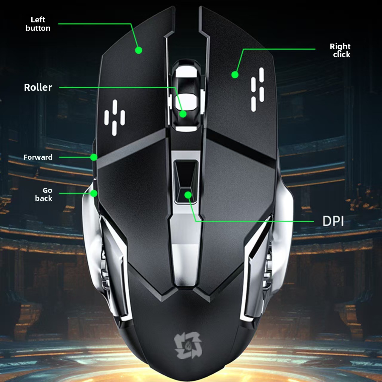 Rechargeable Wireless Gaming M - Gaming Accessories recension och pris