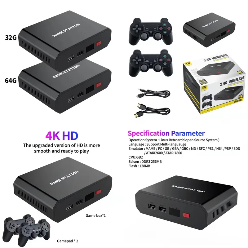 M8plus HD Video Game Console B - Gaming Accessories recension och pris
