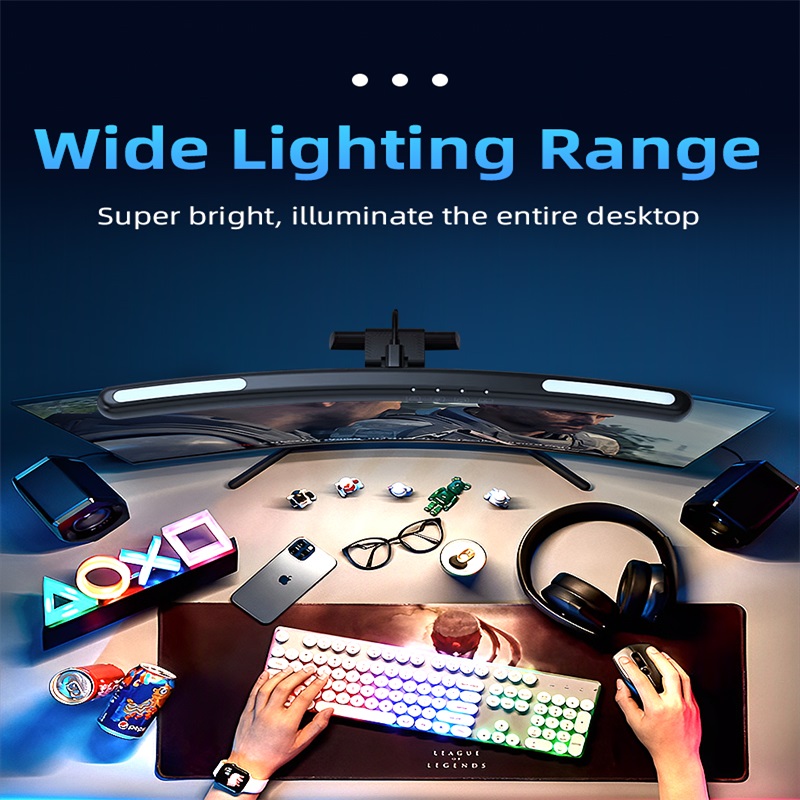 Curved LED Monitor Light Bar R - Gaming Accessories Led recension och pris