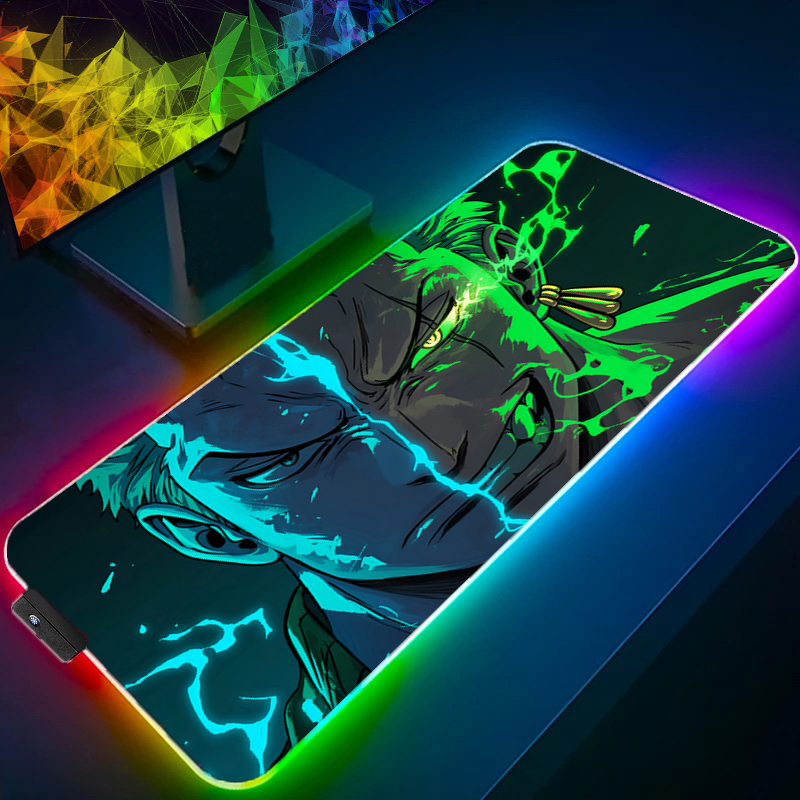 ONE PIECE Zoro Mouse Pad RGB G - Gaming Accessories Setup recension och pris