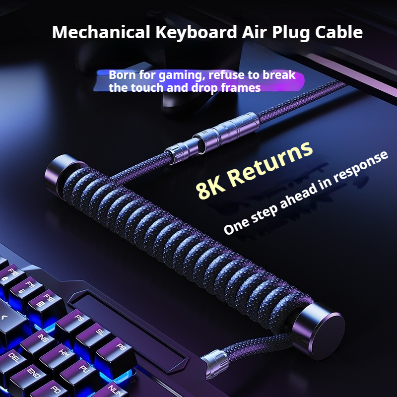 Eary 1.2m Coiled Keyboard Cabl - Gaming Accessories For Gaming Laptop recension och pris