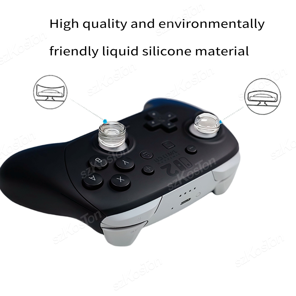 Clear Thumb Grips Caps for Swi - Gaming Accessories Controller recension och pris