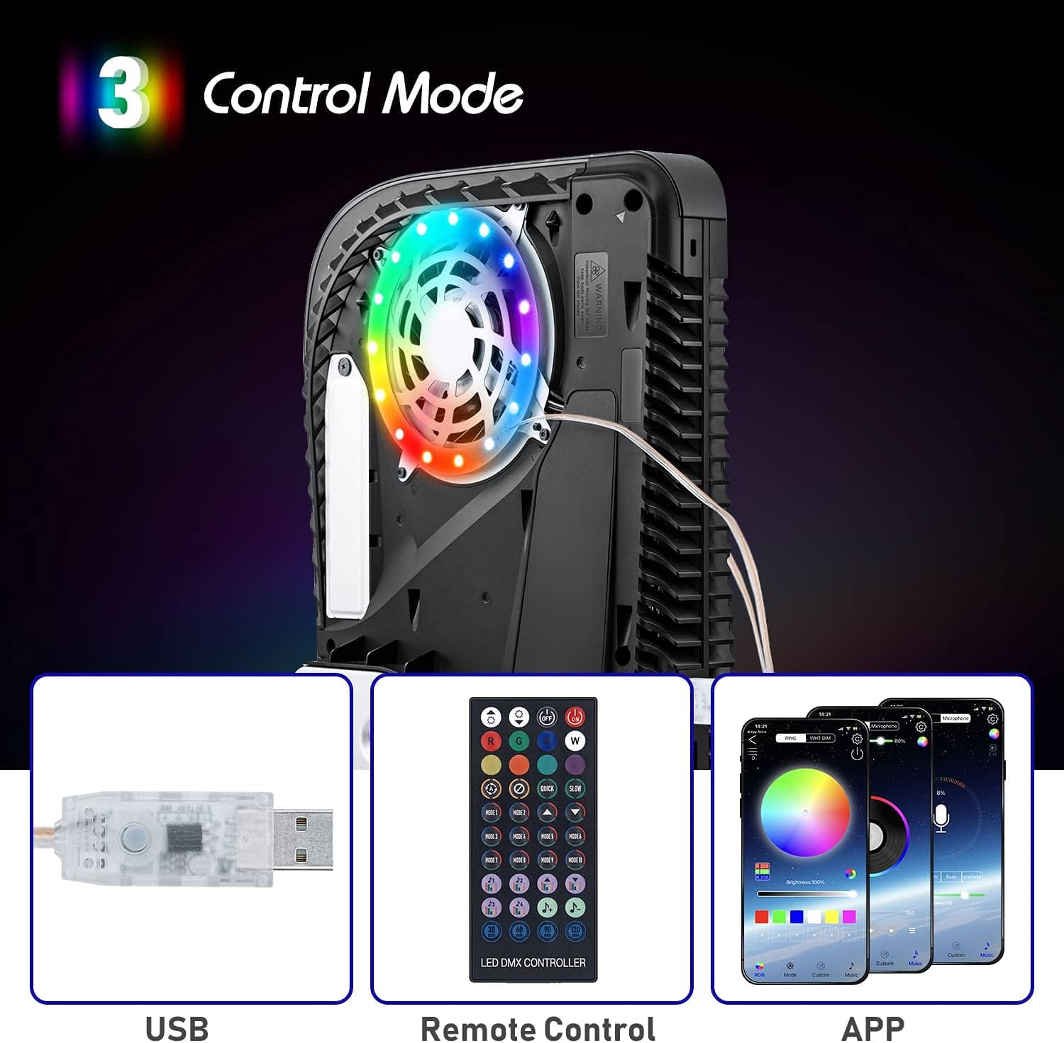 RGB LED Light Strip For PS5 Pr - Gaming Accessories Led recension och pris