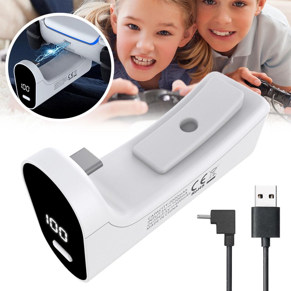 For PS5 Gaming Controller Char - Gaming Accessories Led recension och pris