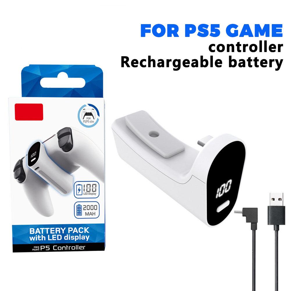 For PS5 Gaming Controller Char - Gaming Accessories Led recension och pris