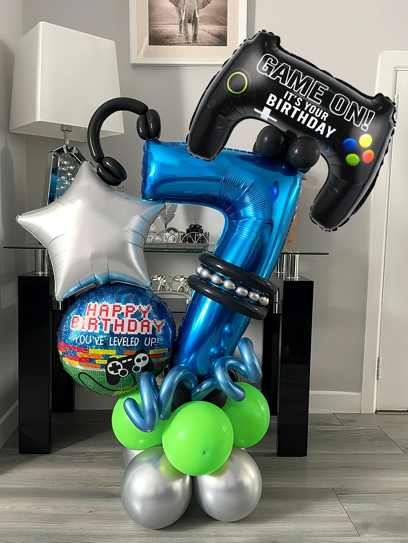 32PCS Game Theme Birthday Numb - Gaming Accessories Boys recension och pris