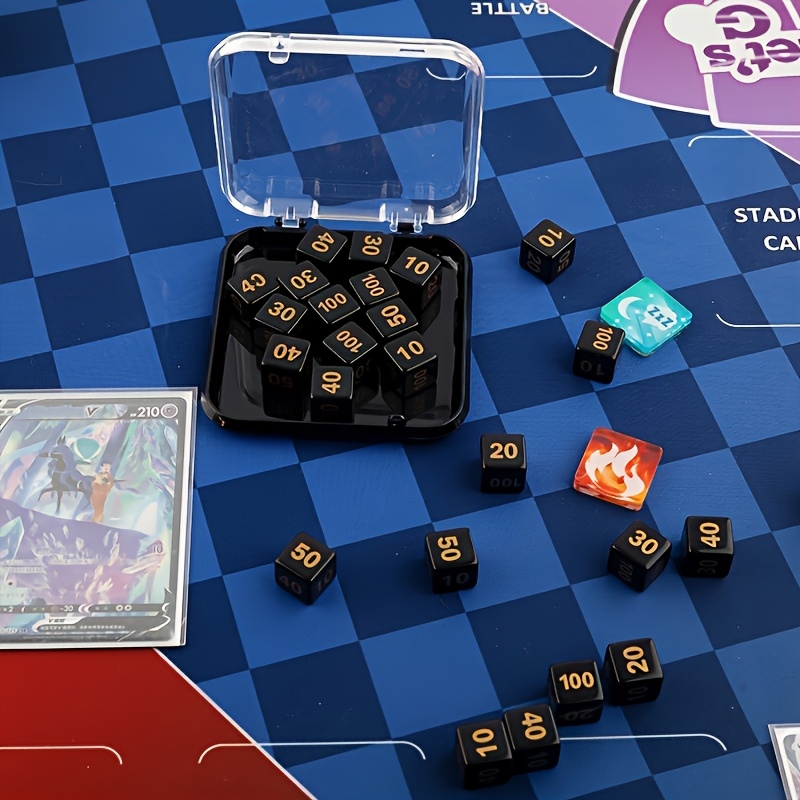 10pcs PTCG Counters Token Dice - Gaming Accessories Must Have recension och pris