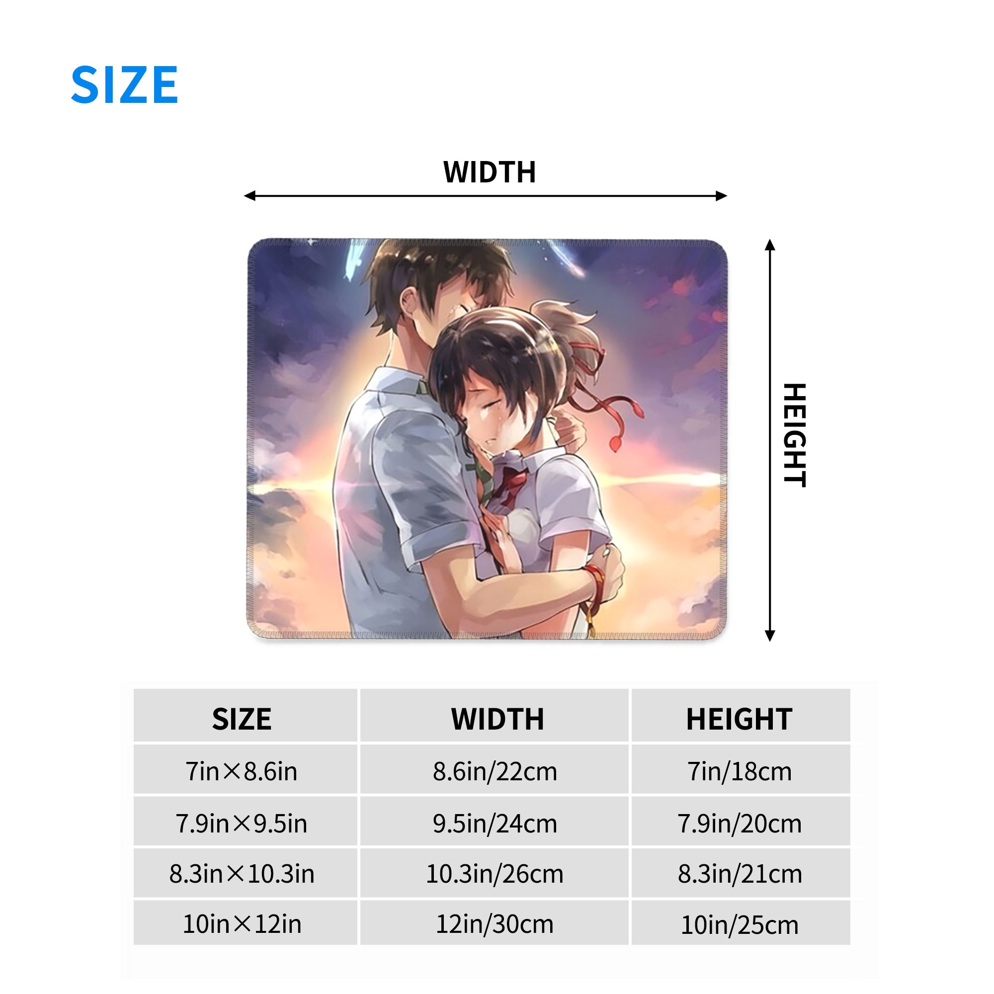 Japanese Anime Your Name Mouse - Gaming Accessories Name recension och pris