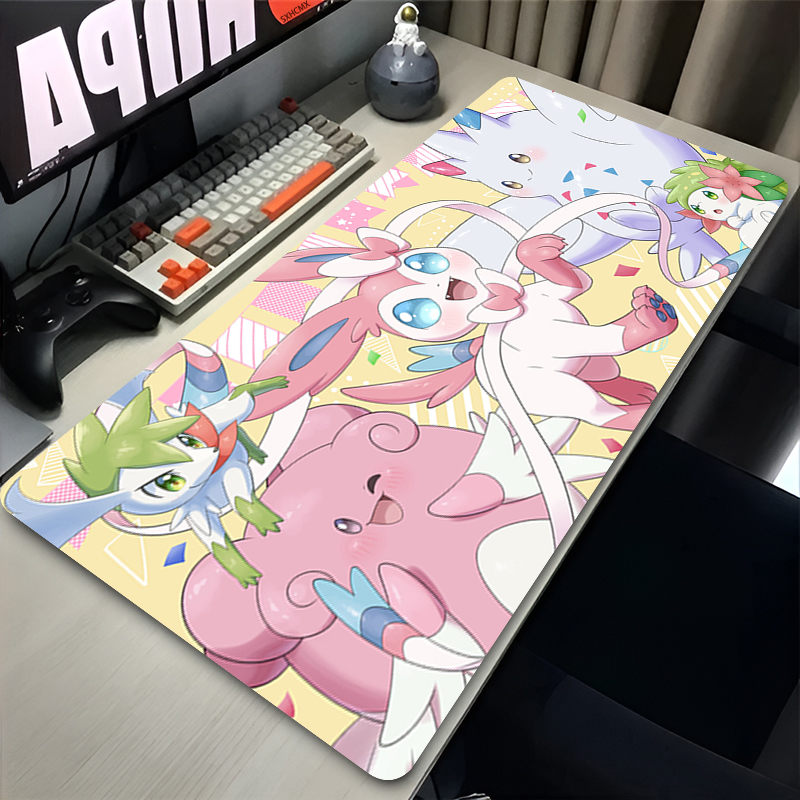 Large Pink Cute Mousepad XXL G - Gaming Accessories Setup recension och pris