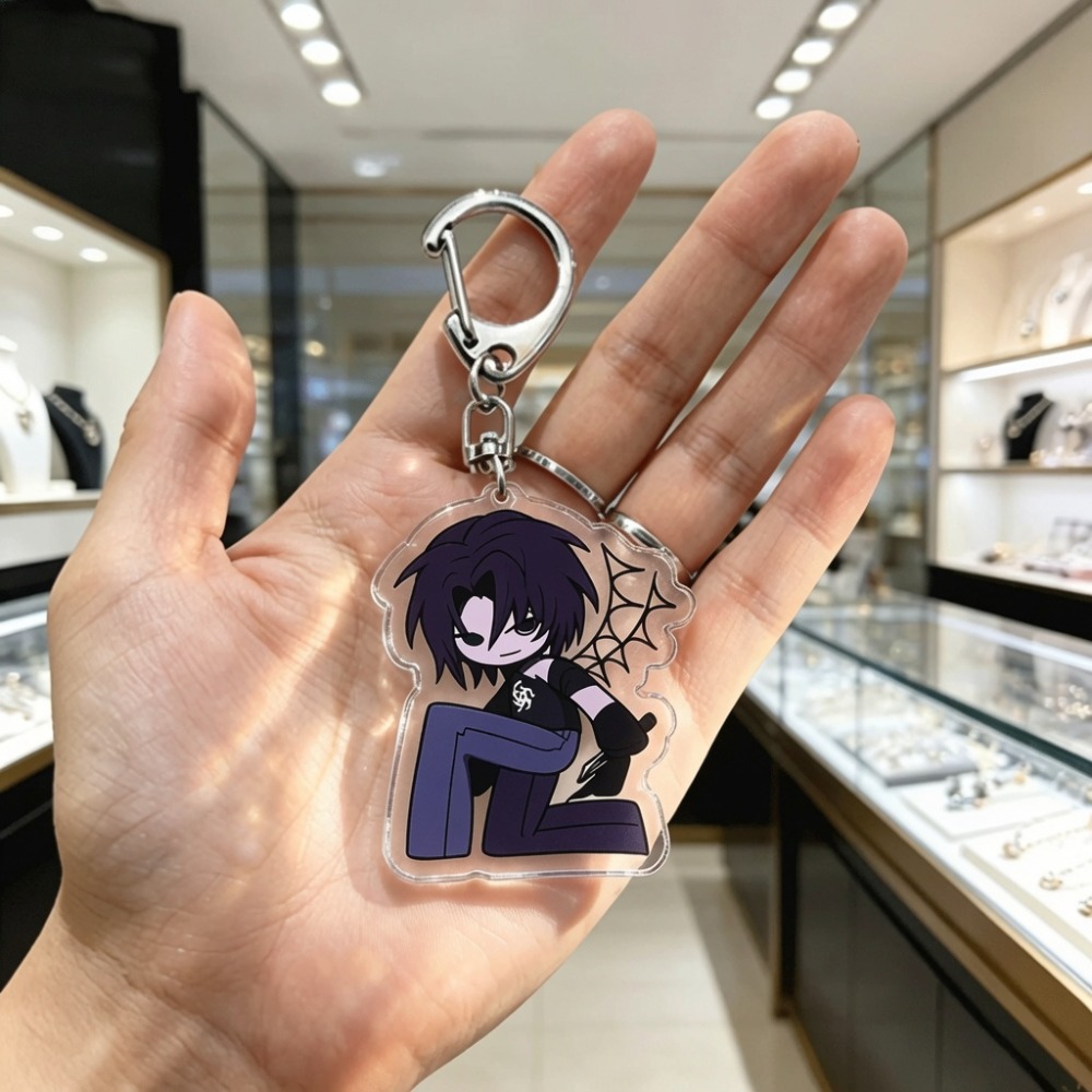 Cute Cartoon Chibi Keychains A - Gaming Accessories recension och pris