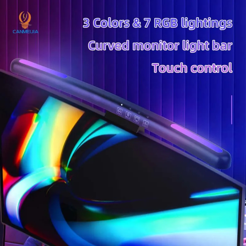 Curved LED Monitor Light Bar U - Gaming Accessories Led recension och pris
